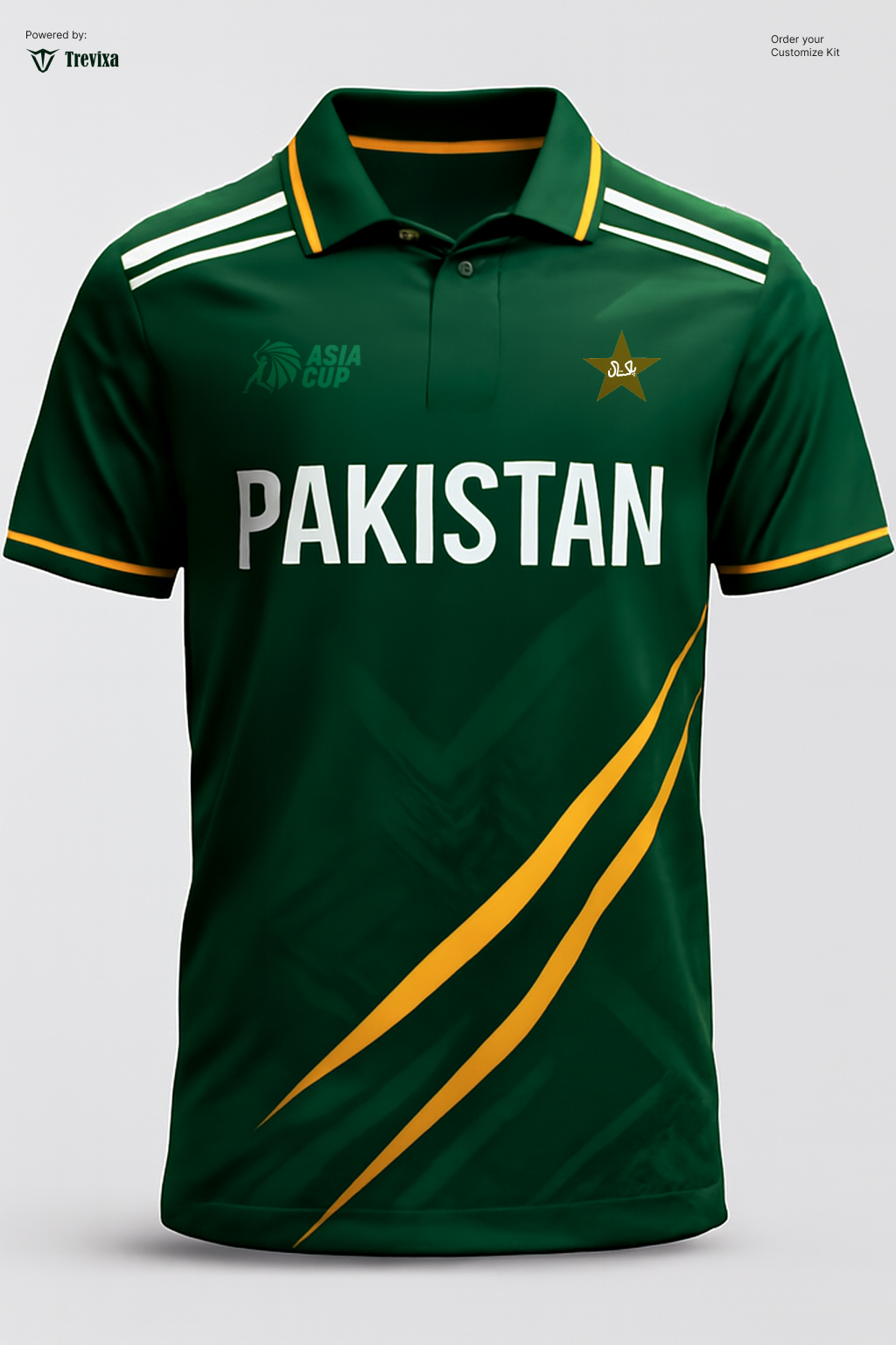 Pakistan Cricket Kit - Asia Cup 2025 | Customizable with Name & Number